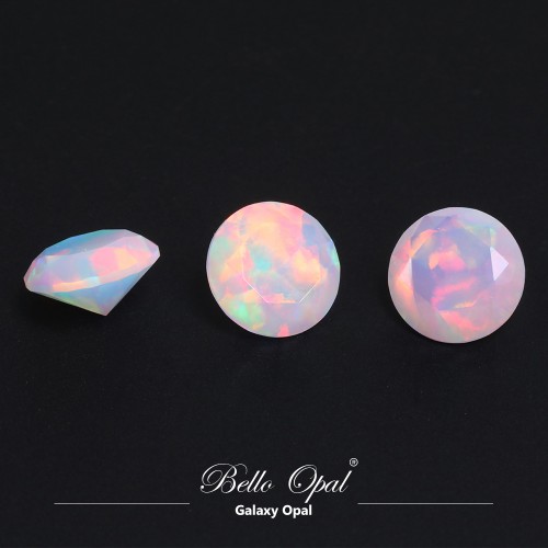 Lab-grown Synthetic Opal (Resin Free) Diamond Cut | Bello Opal